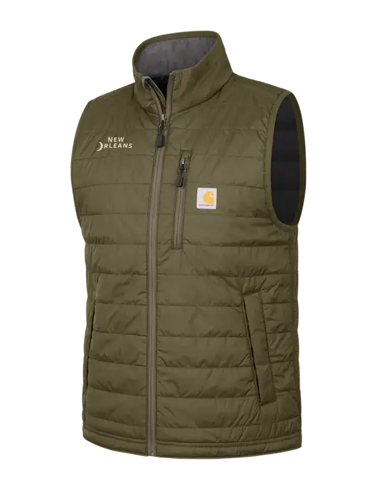 Carhartt Dark Olive Gilliam Vest w/Moon Logo