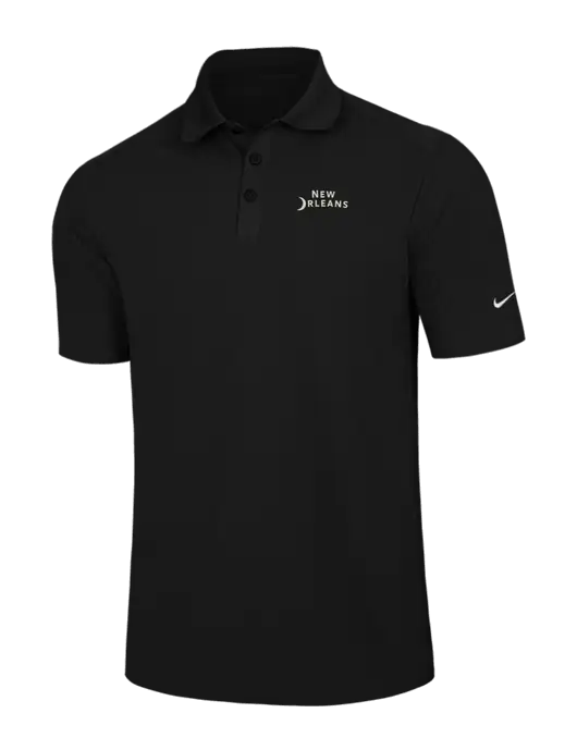 Nike Black Dri-FIT Classic Polo w/Moon Logo