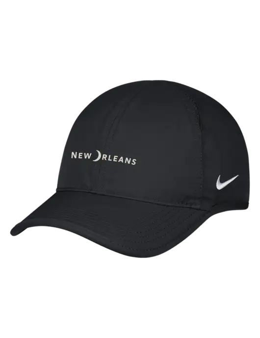 Nike Black Featherlight Cap w/Moon Logo