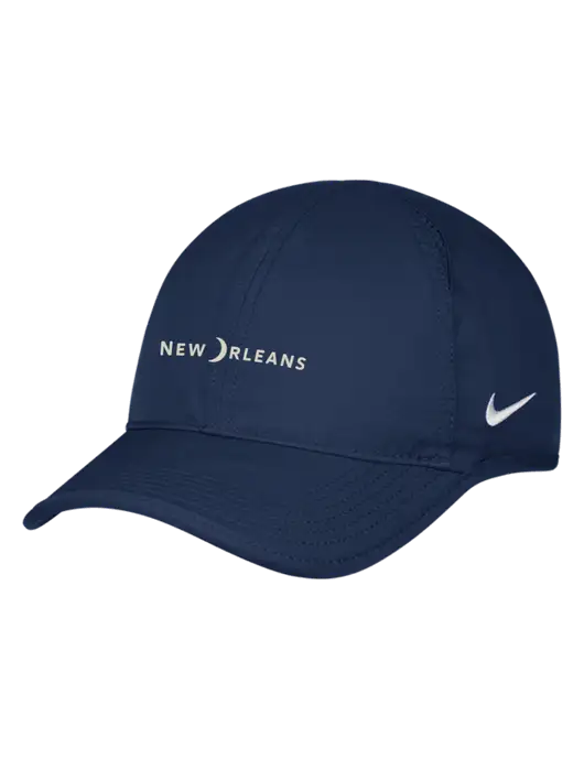 Nike Navy Featherlight Cap w/Moon Logo