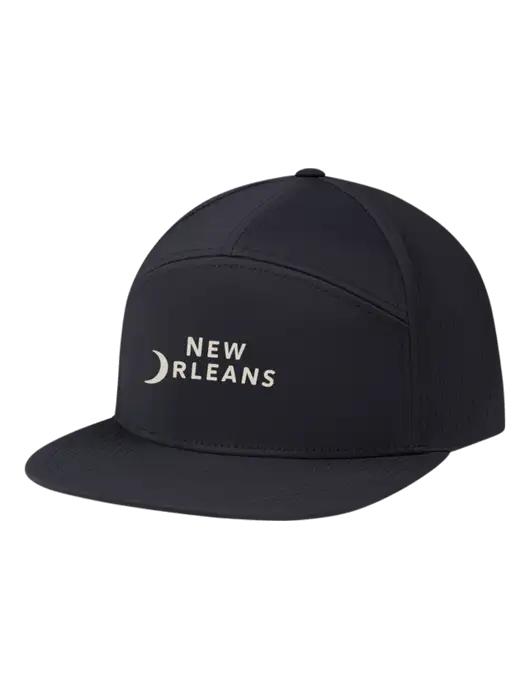 Richardson Black Cannon Cap w/Moon Logo
