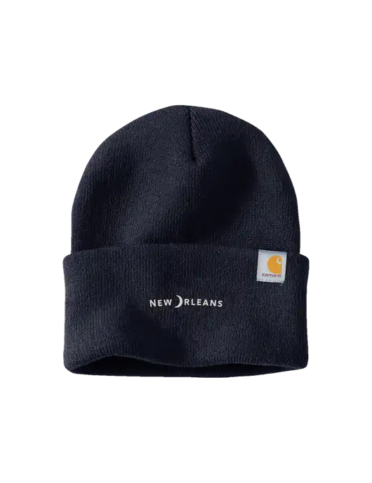 Carhartt Navy Watch Cap 2.0 w/Moon Logo