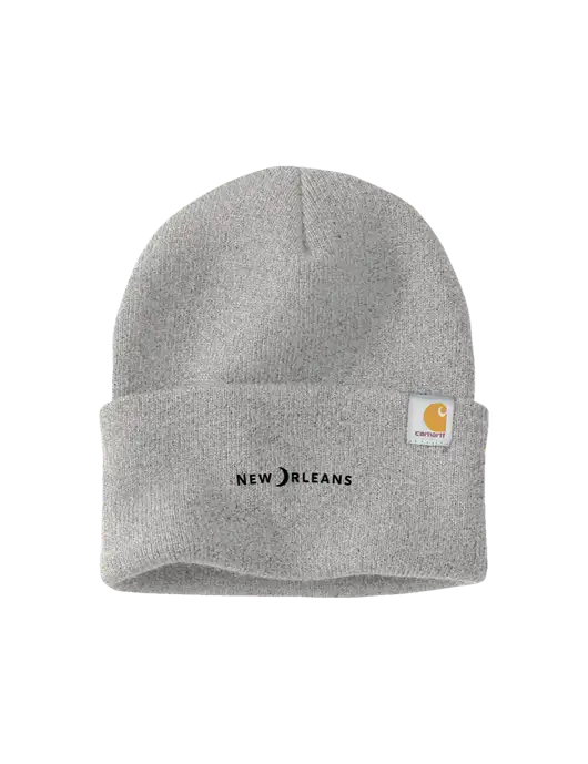 Carhartt Light Grey Heather Watch Cap 2.0 w/Moon Logo