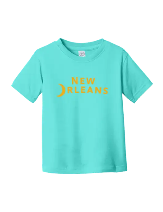 Rabbit Skins Carribean Toddler Fine Jersey Tee w/Moon Logo