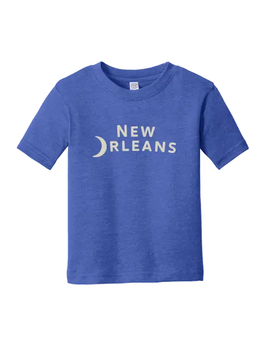 Rabbit Skins Vintage Royal Toddler Fine Jersey Tee w/Moon Logo