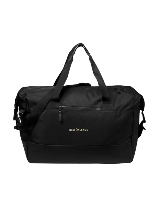 Mercer+Mettle Black Weekender Duffel w/Moon Logo
