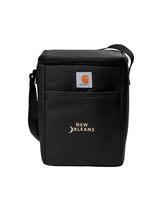 Carhartt Black Vertical 12-Can Cooler w/Moon Logo