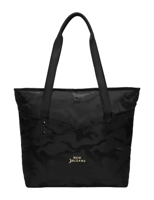 OGIO Black Camo Downtown Tote 
 w/Moon Logo