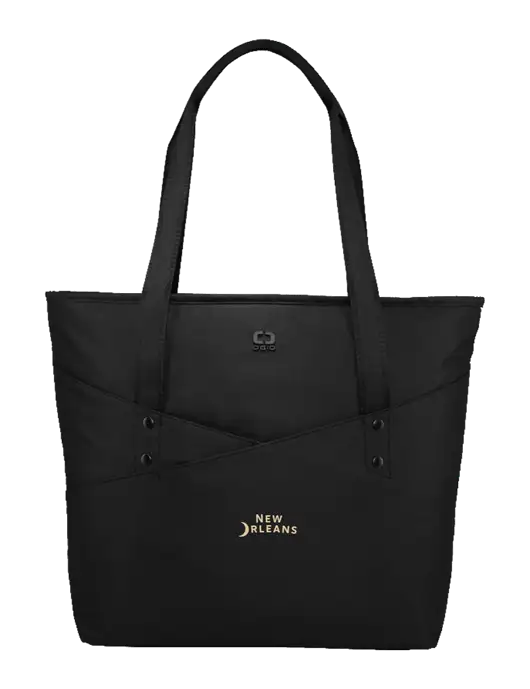 OGIO Black Downtown Tote 
 w/Moon Logo