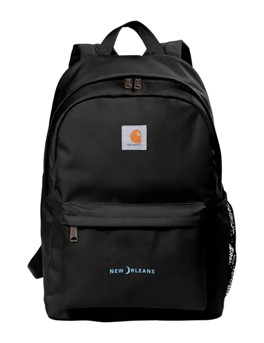 Carhartt Black Canvas Backpack w/Moon Logo