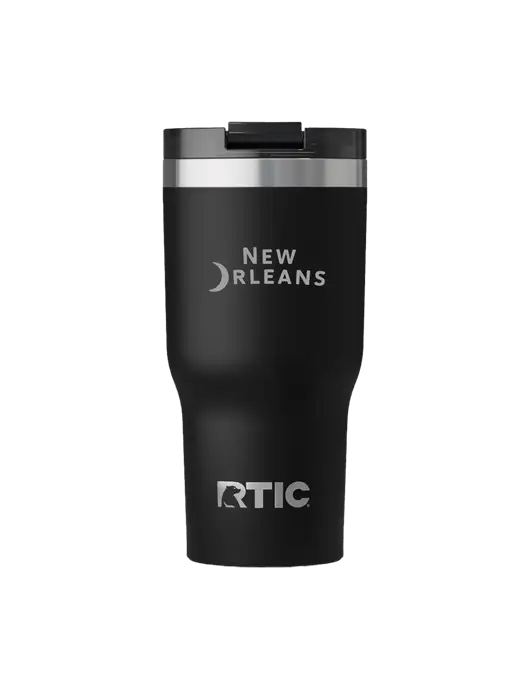 RTIC Essential 20 oz Black Tumbler w/Moon Logo