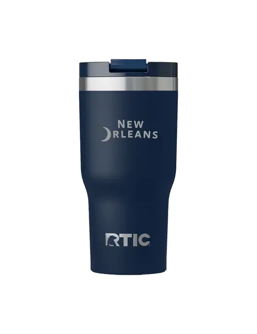 RTIC Essential 20 oz Navy Tumbler w/Moon Logo
