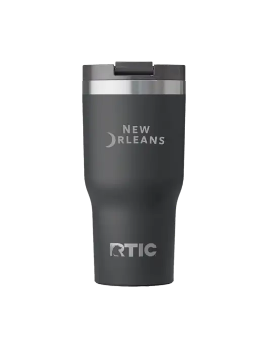RTIC Essential 20 oz Charcoal Tumbler w/Moon Logo