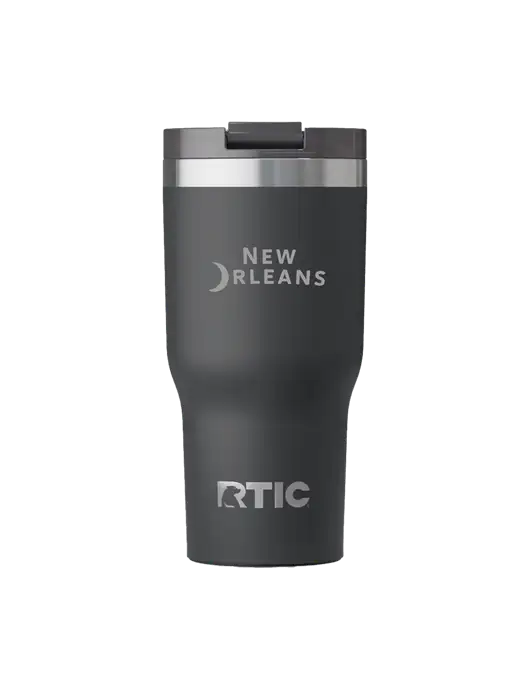 RTIC Essential 20 oz Charcoal Tumbler w/Moon Logo