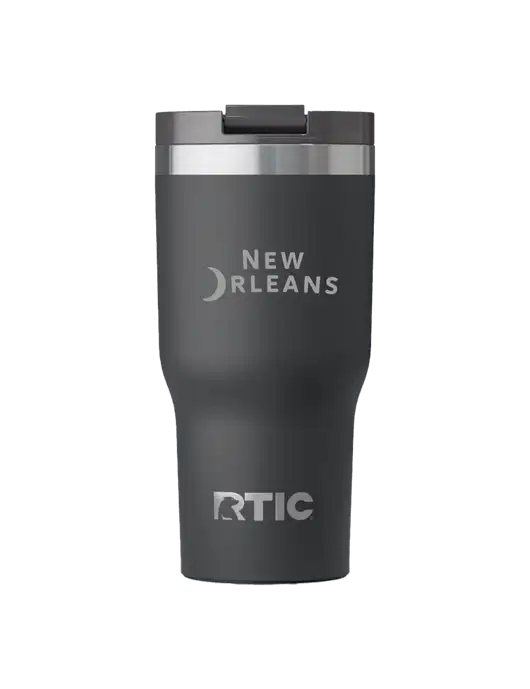 RTIC Essential 30 oz Charcoal Tumbler w/Moon Logo