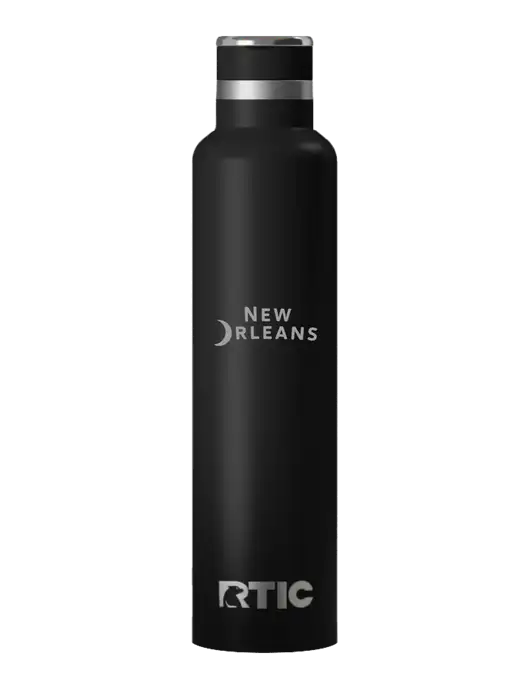 RTIC Journey 26 oz Black Bottle w/Moon Logo