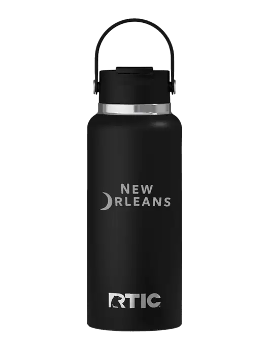 RTIC Outback 32 oz Black Bottle w/Moon Logo