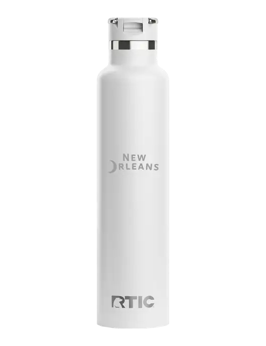 RTIC Journey 26 oz White Bottle w/Moon Logo