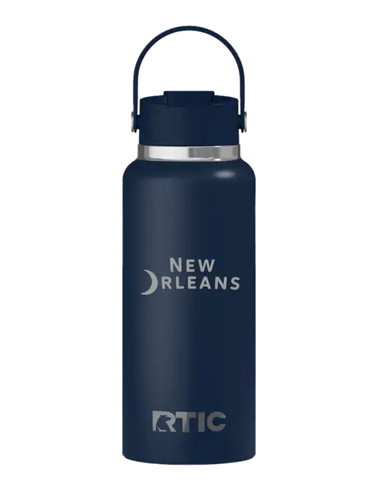 RTIC Outback 32 oz Navy Bottle w/Moon Logo