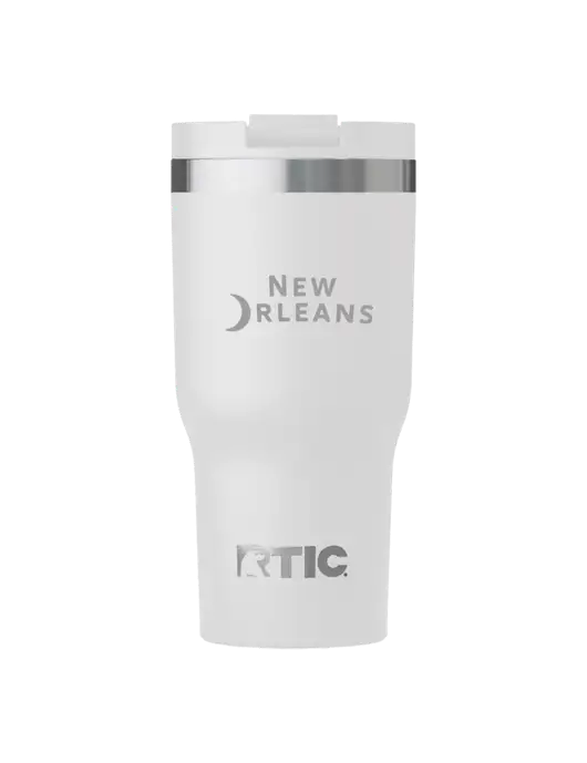 RTIC Essential 30 oz White Tumbler w/Moon Logo