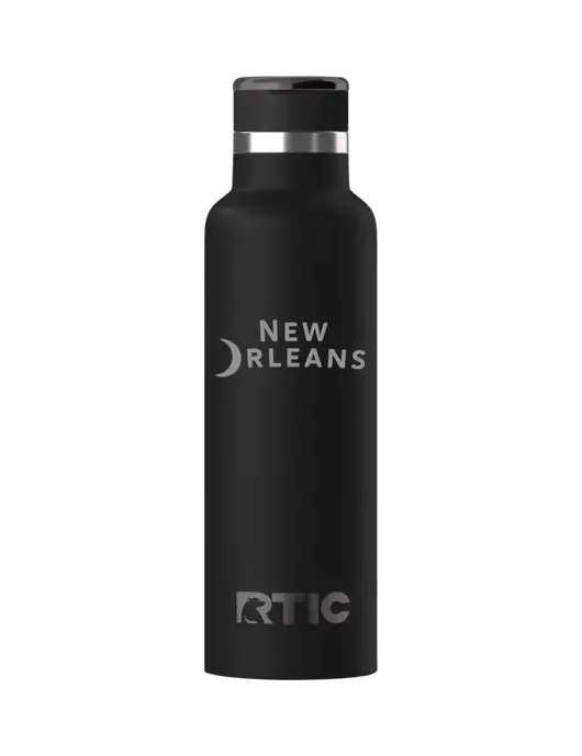 RTIC Journey 20 oz Black Bottle w/Moon Logo