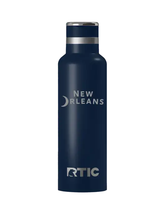 RTIC Journey 20 oz Navy Bottle w/Moon Logo