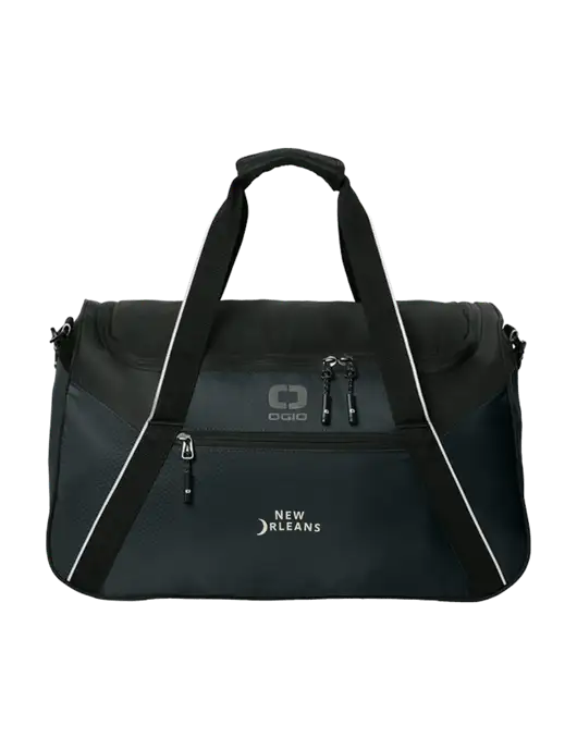 OGIO Black Inception Duffel w/Moon Logo