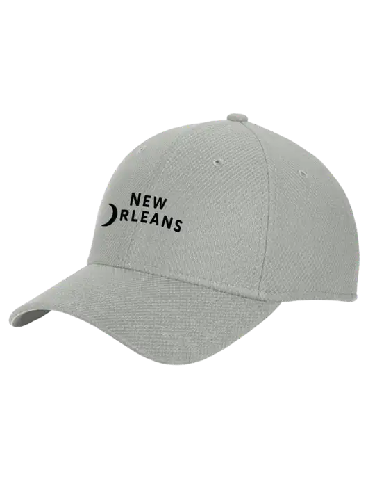 New Era Diamond Era Medium Grey Stretch Cap w/Moon Logo