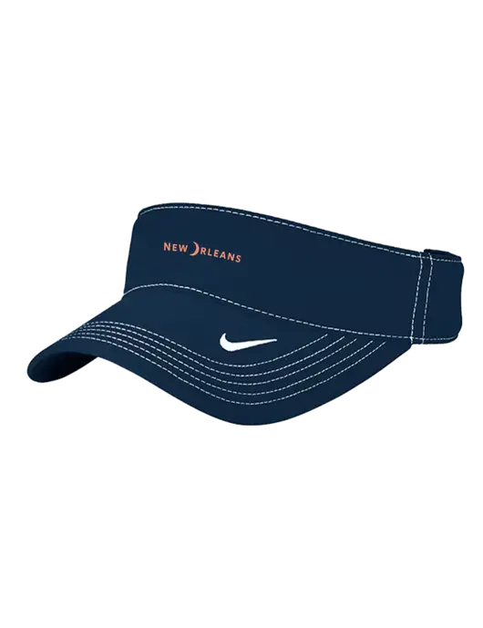Nike Navy Dri-FIT Ace Visor w/Moon Logo
