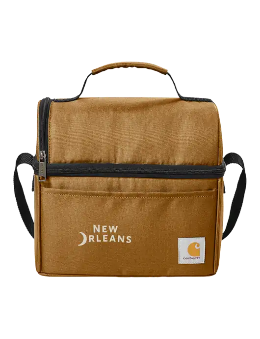 Carhartt Brown Lunch 6-Can Cooler w/Moon Logo