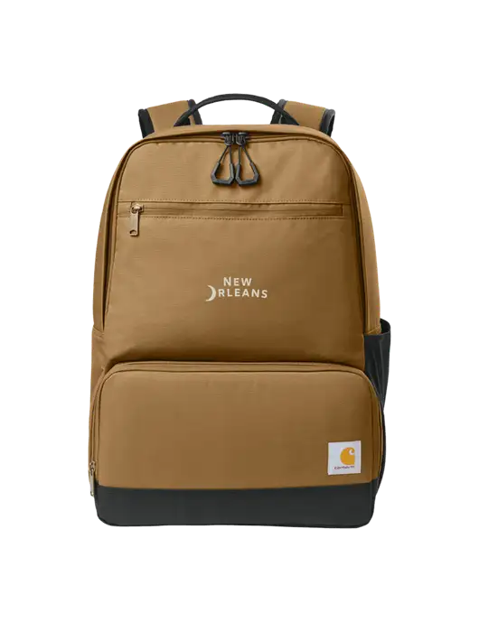 Carhartt Two-Compartment Brown Cooler Backpack w/Moon Logo