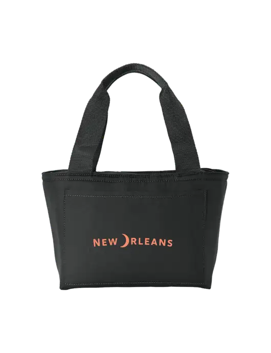 Iso Black Lunch Tote w/Moon Logo