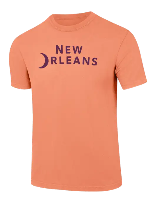 Comfort Colors 6.1 oz Orange Heavyweight Ring Spun T-Shirt w/Moon Logo